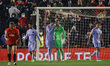 01 Marc Andre Ter Stegen of FC Barcelona  03 Gerard Pique of FC Barcelona during the La Li...