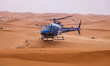 Quebec helicopter during the Stage 2 of the Dakar Rally 2022 between Hail and Al Artawiya,...