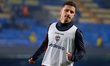 Enis Bardhi of Levante UD warms up prior to the La Liga Santander match between Villarreal...