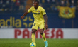 Pervis Josue Estupinan of Villarreal CF in action during the La Liga Santander match betwe...