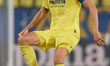 Vicente Iborra of Villarreal CF in action during the La Liga Santander match between Villa...