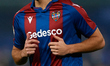 Rober Pier of Levante UD reacts during the La Liga Santander match between Villarreal CF a...