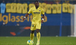 Serge Aurier of Villarreal CF in action during the La Liga Santander match between Villarr...