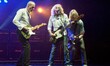 Status Quo performing at Manchester O2 Apollo, England on 6th April 2014. Francis Rossi 