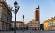 General view of Piazza Castello on October 16, 2021 in Turin, Italy. 
