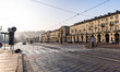 General view of Piazza Vittorio Veneto on October 16, 2021 in Turin, Italy. 