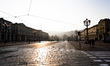 General view of Piazza Vittorio Veneto on October 16, 2021 in Turin, Italy. 
