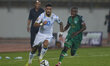 Denis Bouanga of Gabon   during Gabon against Comoros, African Cup of Nations, at Ahmadou...