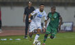 Denis Bouanga of Gabon   during Gabon against Comoros, African Cup of Nations, at Ahmadou...