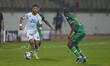 Denis Bouanga of Gabon   during Gabon against Comoros, African Cup of Nations, at Ahmadou...