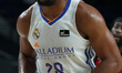 Guerschon Yabusele  of Real Madrid in action during the Endesa League basketball match bet...