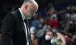 entrenador pablo laso  of Real Madrid in action during the Endesa League basketball match...