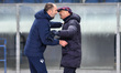 Hellas - Verona’s Head Coach Igor Tudor and Bologna’s Head Coach Sinisa Mihajlovic during...