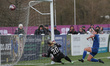  Durham Women's Rio Hardy goes close to scoring   during the FA Women's Championship match...