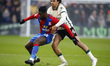 L-R Crystal Palace's Jeffrey Schlupp and Liverpool's Trent Alexander-Amold  during Premier...
