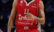 Kostas Sloukas of Olympiacos Piraeus in action the Turkish Airlines EuroLeague Regular Sea...