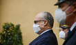 Roberto Gualtieri, Mayor of Rome during the News Monica Vitti, the funeral parlor in the C...