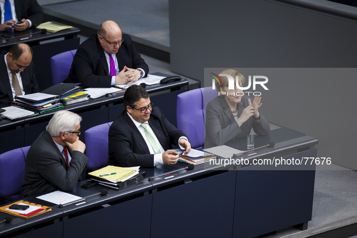 Wolfgang Schäuble (CDU) introduces the budgetary draft of 2014