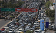  Heavy traffic jam on the Ajmer Road during BJP activists  protest demanding CBI probe int...