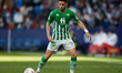 Alex Moreno of Real Betis in action during the La Liga Santander match between Levante UD...