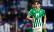 Hector Bellerin of Real Betis in action during the La Liga Santander match between Levante...