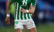 Hector Bellerin of Real Betis in action during the La Liga Santander match between Levante...