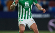 Hector Bellerin of Real Betis in action during the La Liga Santander match between Levante...