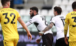 Elias Cobbaut (Parma Calcio 1913) celebrates after scoring his side's first goal of the ma...