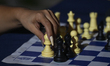 Chess player competes during the 17th edition of the 'Carlos Manzur Simón In Memoriam' Spe...