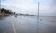 Southend seafront floods as Storm Franklin hits the UK, The third storm to hit the UK this...