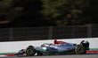 63 RUSSELL George (gbr), Mercedes AMG F1 Team W13, action during the pre-season track sess...