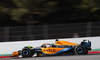 04 NORRIS Lando (gbr), McLaren F1 Team MCL36, action during the pre-season track session p...