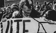 (EDITOR'S NOTE: Image was converted to black and white) Demonstration against war and for...