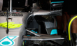 Mercedes AMG F1 Team W13, mechanical detail sidepods during the Formula 1 Aramco pre-seaso...