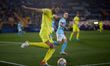 Raul Albiol of Villarreal CF in action during the La Liga Santander match between Villarre...