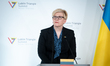Lithuanian Prime Minister Ingrida Simonyte during the Lublin Triangle (Ukraine, Poland, Li...