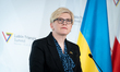 Lithuanian Prime Minister Ingrida Simonyte during the Lublin Triangle (Ukraine, Poland, Li...