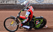 Jye Etheridge of Belle Vue ATPI Aces during the Belle Vue Aces Press day at the National S...