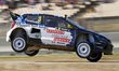 Johan Kristoffersson during the FIA World Rallycross which has taken place at the Barcelon...