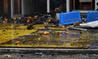 Massive fire broke out at East Mall, with at least 40 kiosks in 40-10, Main Street, Flushi...