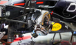 Red Bull Racing Honda RB18, mechanical detail of the front brake during the Formula 1 Gulf...