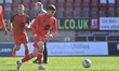  Ruel Sotiriou of Leyton Orient warming up before the Sky Bet League 2 match between Leyto...