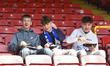 Barrow fans during the Sky Bet League 2 match between Leyton Orient and Barrow at the Matc...