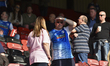 Barrow fans during the Sky Bet League 2 match between Leyton Orient and Barrow at the Matc...