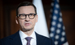Polish Prime Minister Mateusz Morawiecki joint press conference with CEO of Alphabet and G...