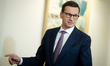 Polish Prime Minister Mateusz Morawiecki at the Chancellery in Warsaw, Poland on March 29,...
