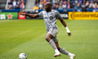 CF Montreal defender Kamal Miller moves the ball upfield during a Major League Soccer matc...