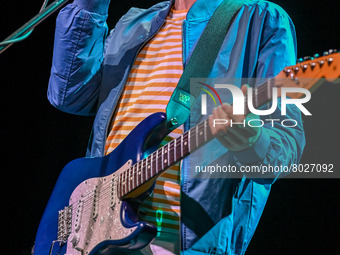 Cory Wong during the Music Concert Cory Wong on April 06, 2022 at the Gran Teatro Geox in Padova, Italy (
