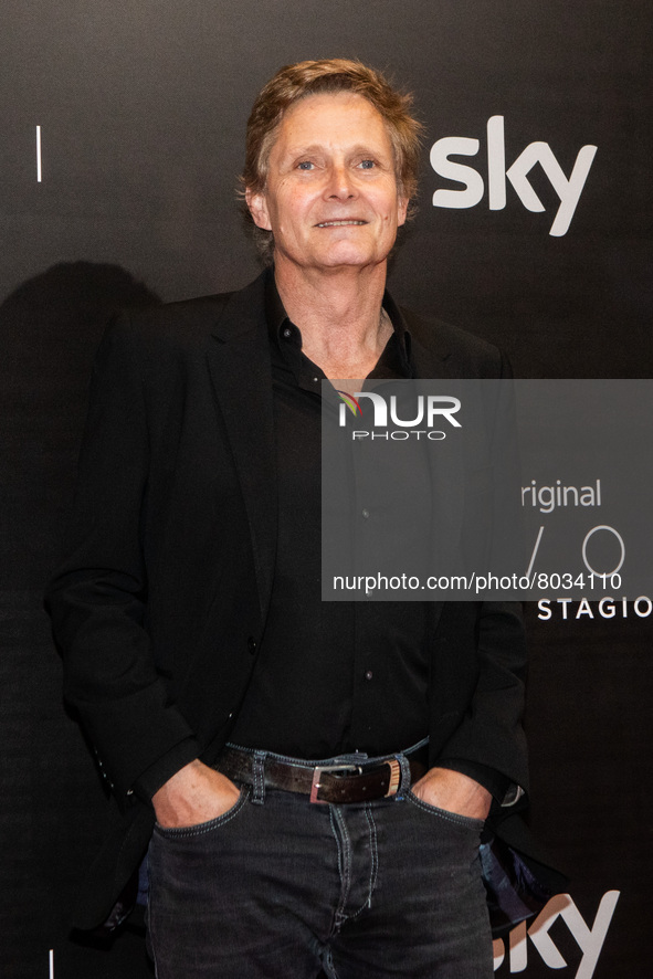 Nick Hurran attends the "Diavoli" Tv Series Second Season Premiere at The Space Odeon on April 08, 2022 in Milan, Italy. 