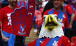 Crystal Palace Fan during FA Cup Semi-Final between Crystal Palace and Chelsea at Wembley...